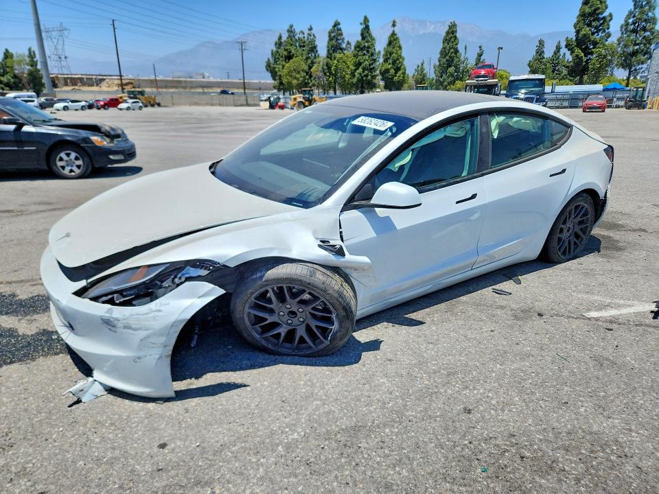 TESLA MODEL 3 2024 with VIN 5YJ3E1EA2RF720971 - Photo from auction