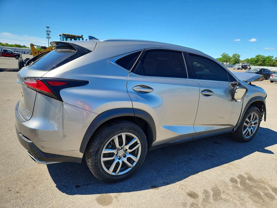 Photo 3 from auction – 2015 LEXUS NX with VIN JTJBARBZ8F2042092