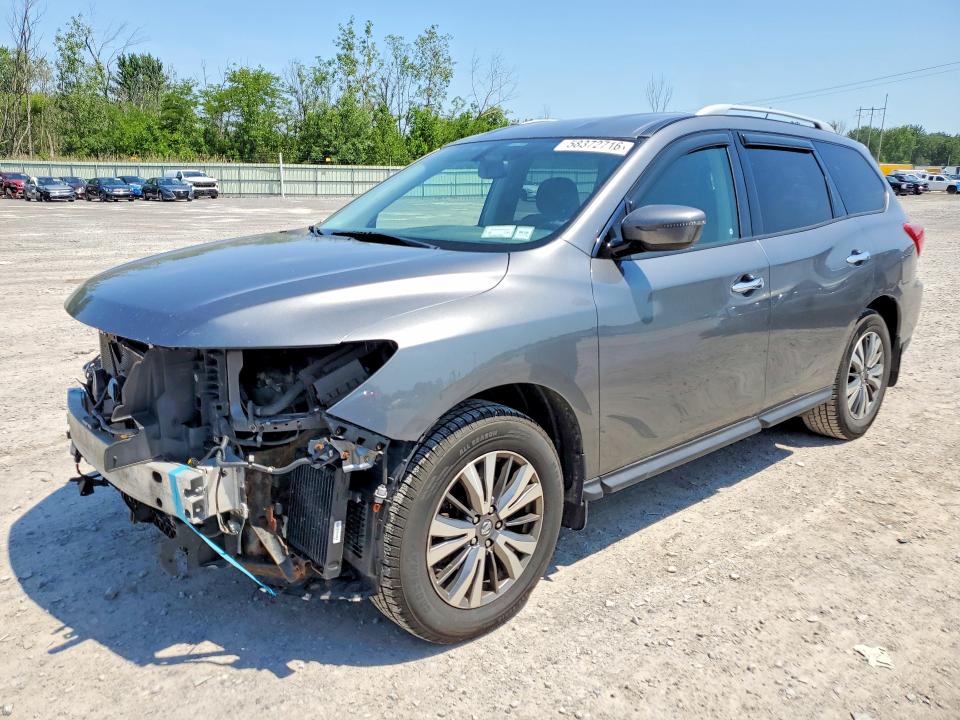 NISSAN PATHFINDER 2018 with VIN 5N1DR2MM4JC620619 - Photo from auction