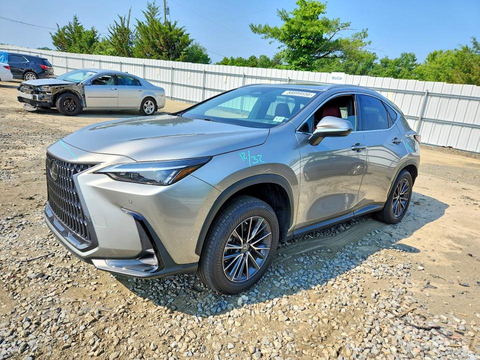 LEXUS NX 2022 with VIN 2T2GGCEZ9NC013373 - Photo from auction