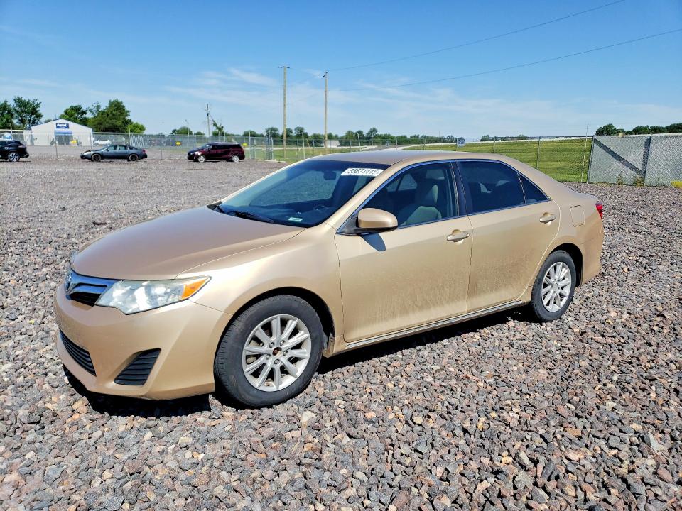 TOYOTA CAMRY 2012 with VIN 4T1BF1FK7CU005615 - Photo from auction