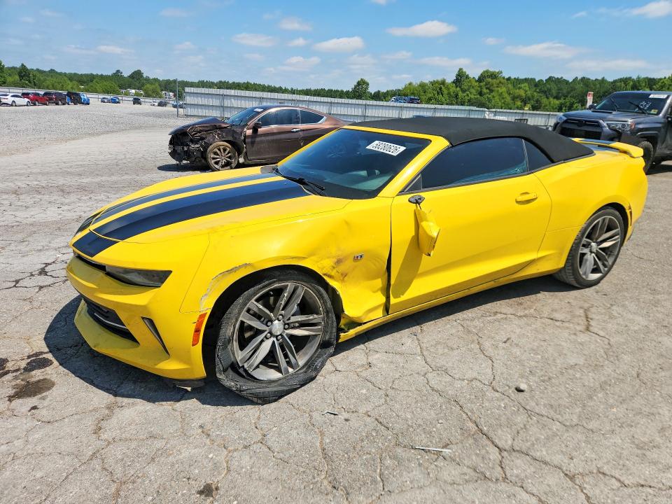 CHEVROLET CAMARO 2017 with VIN 1G1FB3DS0H0153841 - Photo from auction