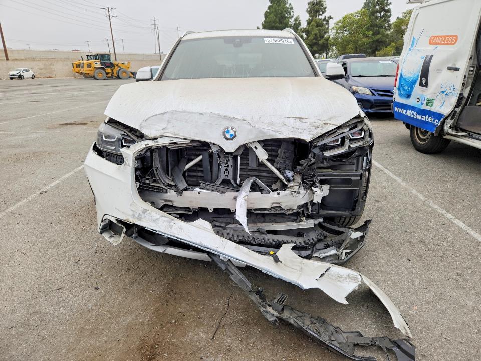 Photo 5 from auction – 2022 BMW X3 with VIN 5UX43DP01N9K73942