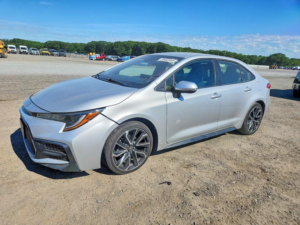 TOYOTA COROLLA 2021 with VIN JTDS4MCE1MJ064706 - Photo from auction