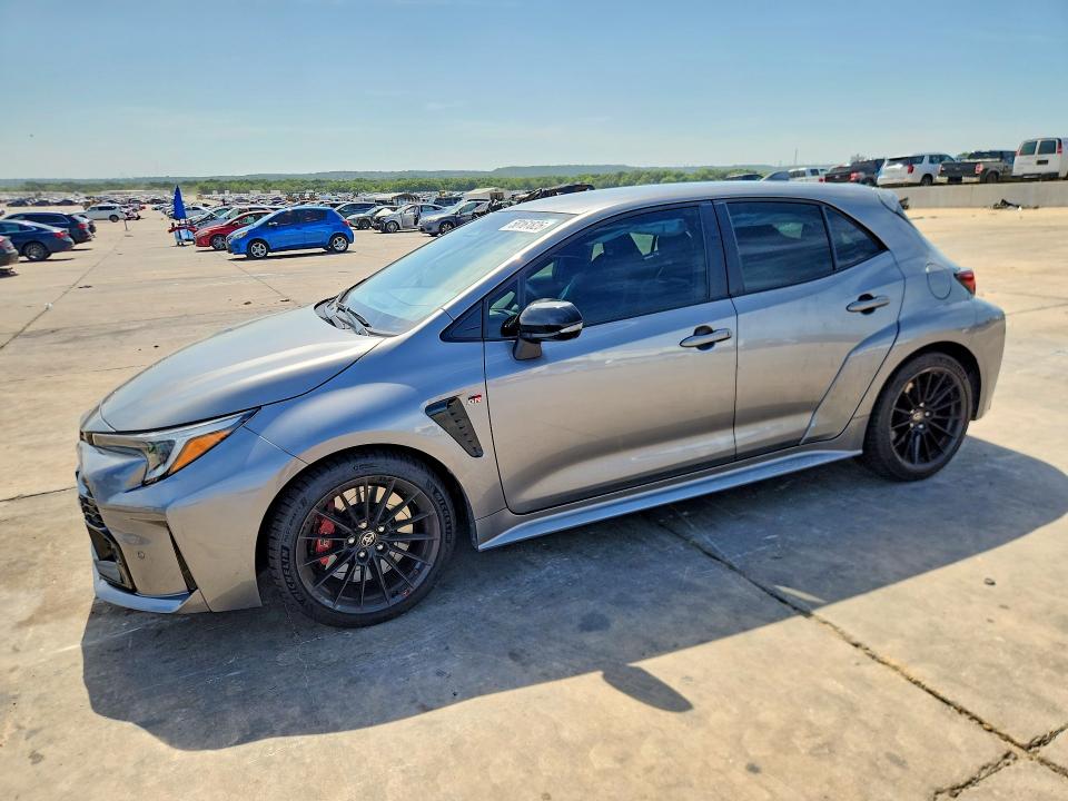 TOYOTA GR COROLLA 2024 with VIN JTNABAAE4RA015053 - Photo from auction