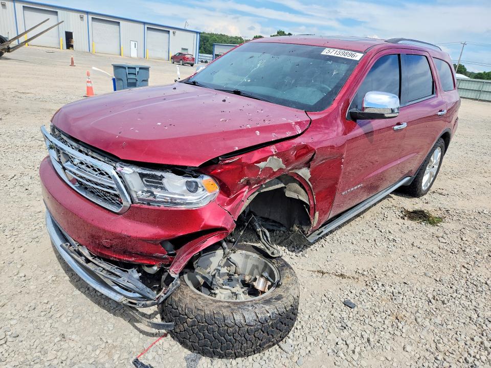 DODGE DURANGO 2015 with VIN 1C4RDHEG2FC119921 - Photo from auction