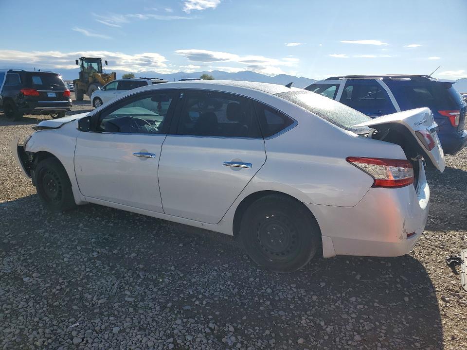 Photo 2 from auction – 2014 NISSAN SENTRA with VIN 3N1AB7AP3EL664227