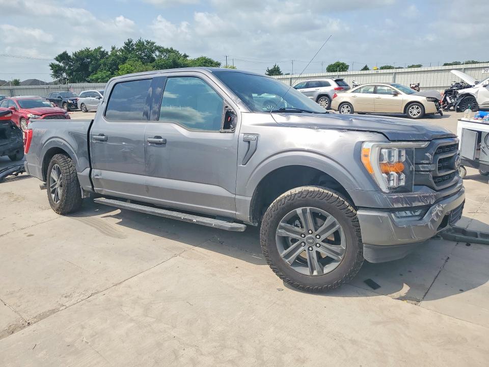 Photo 4 from auction – 2021 FORD F150 with VIN 1FTFW1E52MFA50789