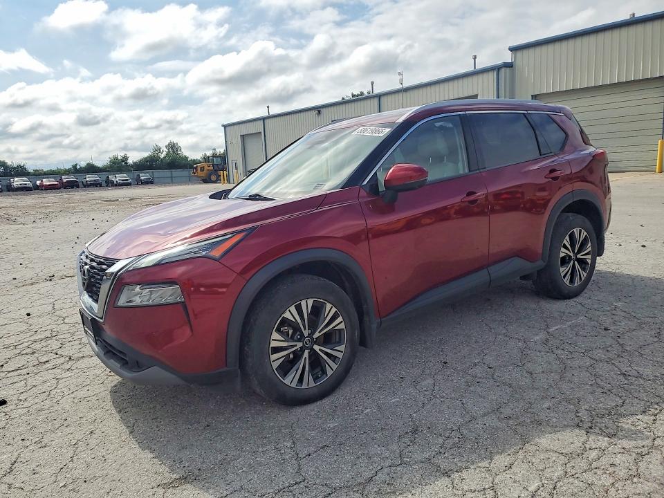 NISSAN ROGUE 2021 with VIN JN8AT3BB9MW235080 - Photo from auction