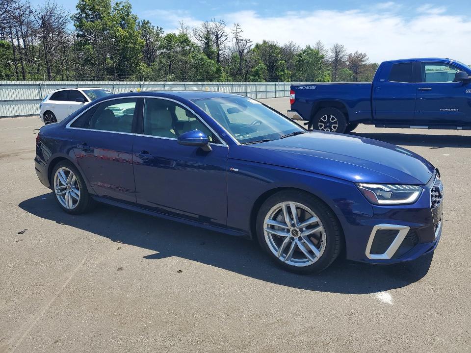 Photo 4 from auction – 2024 AUDI A4 with VIN WAUDAAF49RN011588