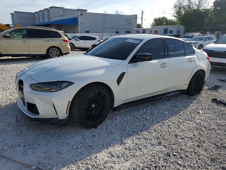BMW M3 2021 with VIN WBS33AY05MFL34986 - Photo from auction