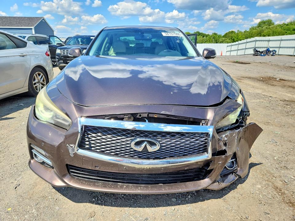 Photo 5 from auction – 2014 INFINITI Q50 with VIN JN1BV7AR9EM683870
