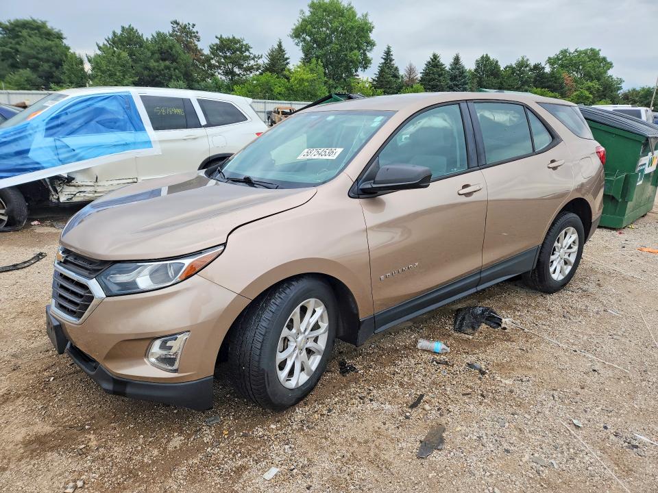 CHEVROLET EQUINOX 2018 with VIN 2GNAXREV6J6180206 - Photo from auction