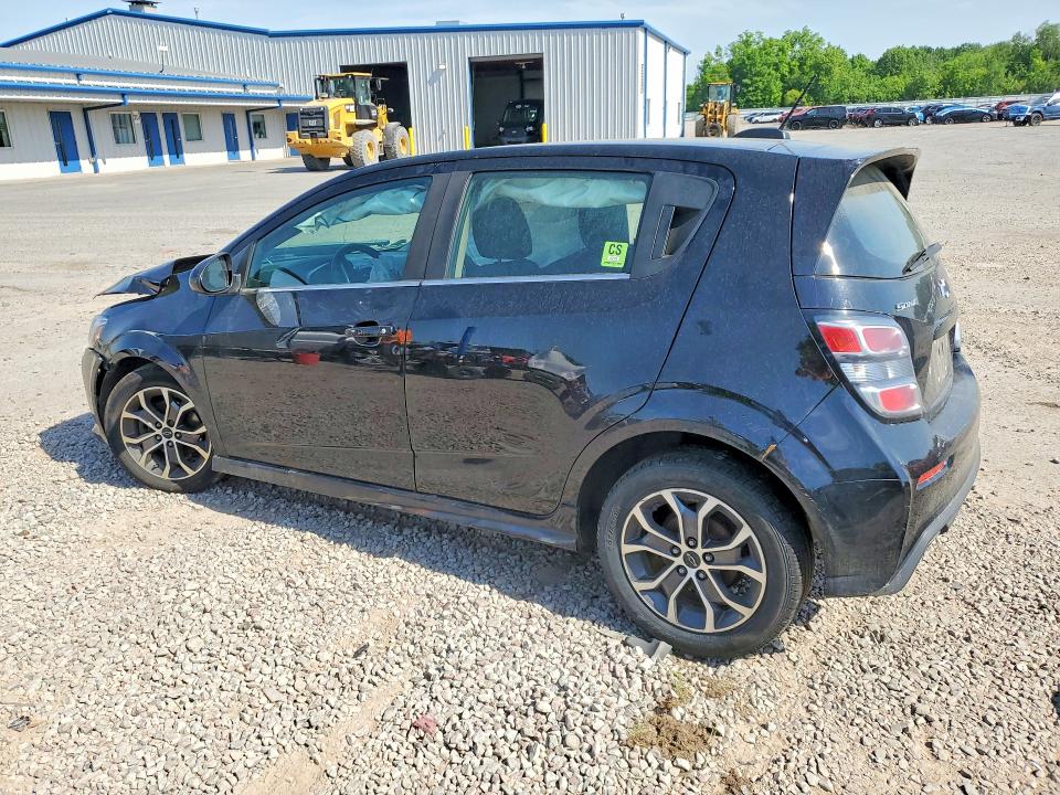 Photo 2 from auction – 2020 CHEVROLET SONIC with VIN 1G1JD6SB1L4129333