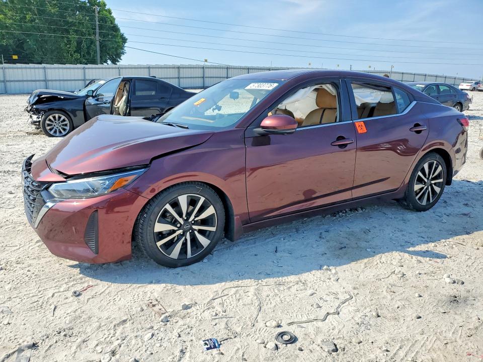 NISSAN SENTRA 2024 with VIN 3N1AB8CV5RY349696 - Photo from auction