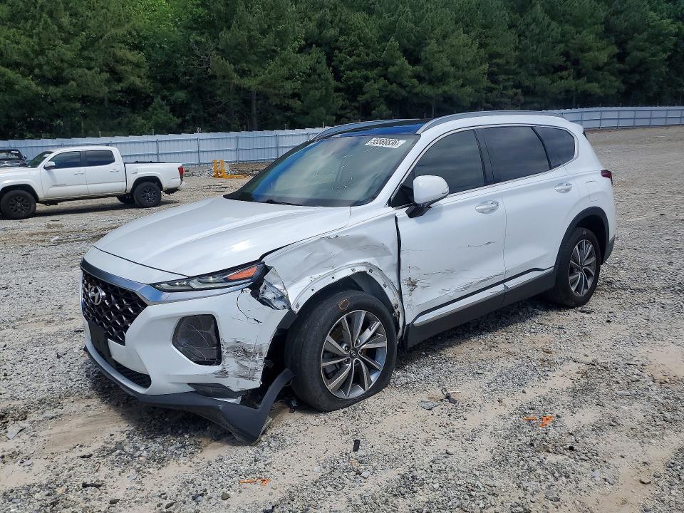 HYUNDAI SANTA FE 2019 with VIN 5NMS53AD9KH062013 - Photo from auction