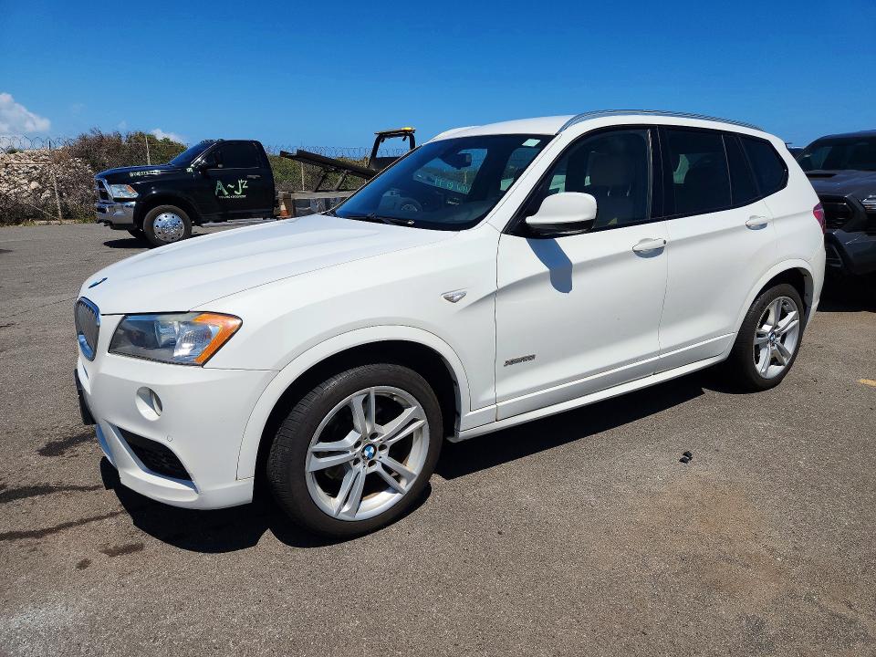 BMW X3 2014 with VIN 5UXWX9C50E0D12975 - Photo from auction