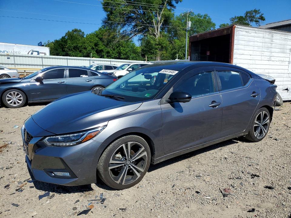 NISSAN SENTRA 2020 with VIN 3N1AB8DVXLY286715 - Photo from auction