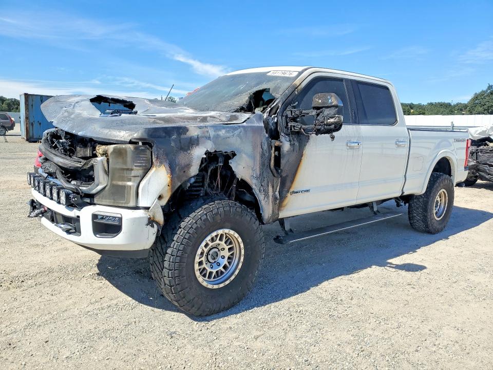 Photo 1 from auction – 2022 FORD F250 with VIN 1FT8W2BT3NED34182