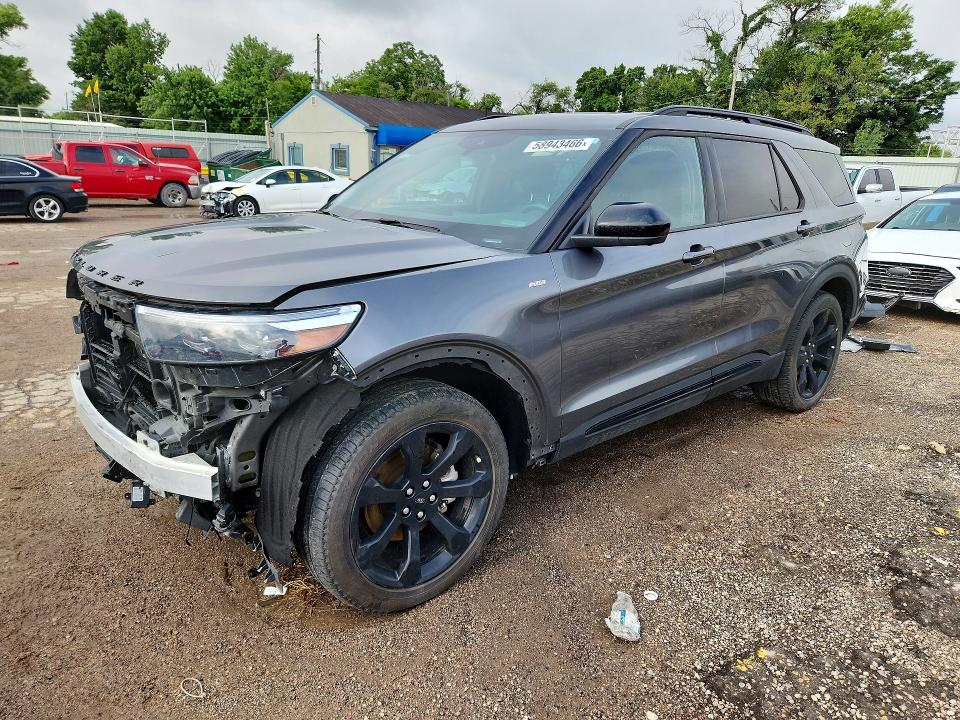 FORD EXPLORER 2023 with VIN 1FMSK8KH2PGA13348 - Photo from auction
