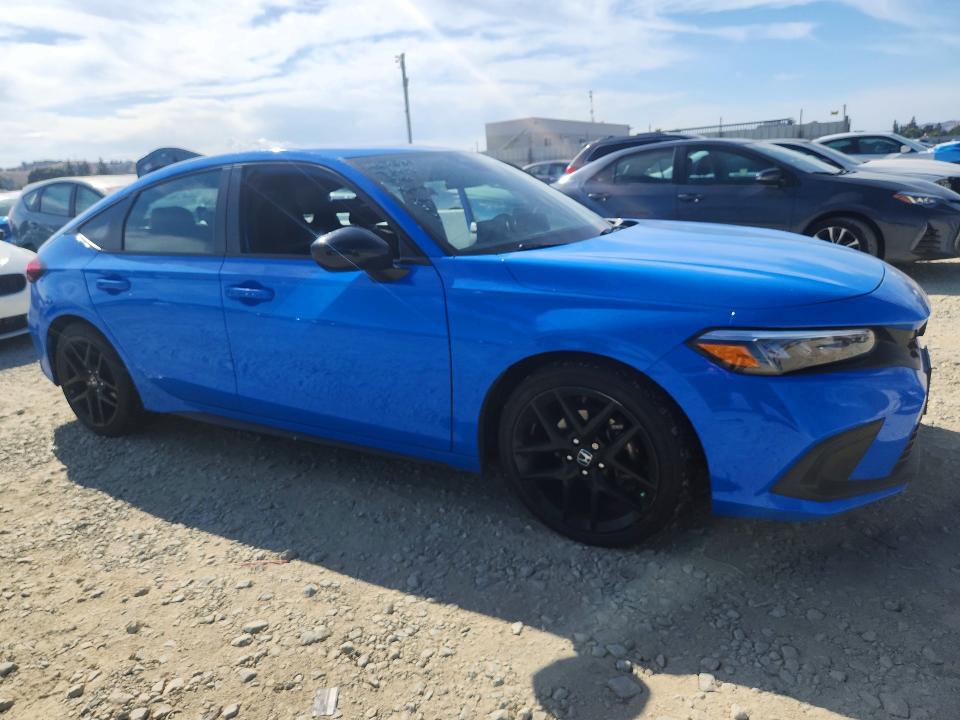 Photo 4 from auction – 2022 HONDA CIVIC with VIN 19XFL2H88NE009079