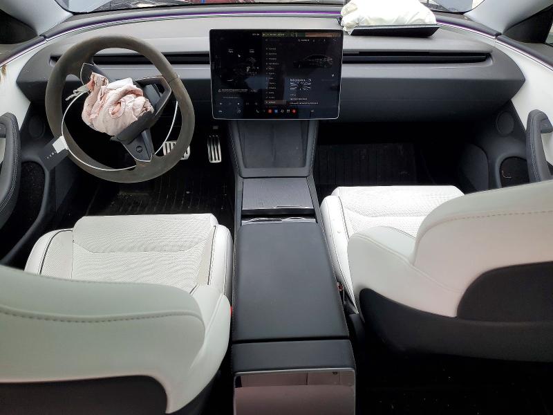 Photo 8 from auction – 2025 TESLA MODEL 3 with VIN 5YJ3E1ET6SF016649