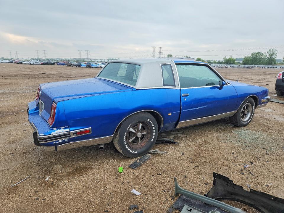 Photo 3 from auction – 1984 PONTIAC GRAND PRIX with VIN 2G2AK37H2E2256548