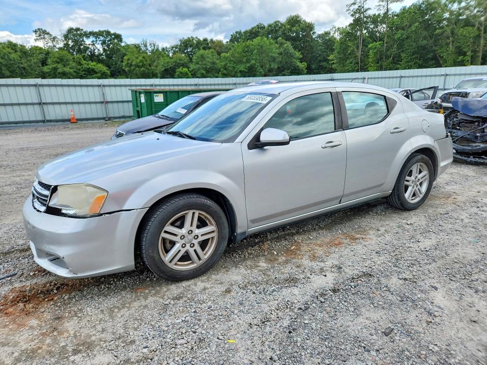 DODGE AVENGER 2012 with VIN 1C3CDZCB5CN193230 - Photo from auction