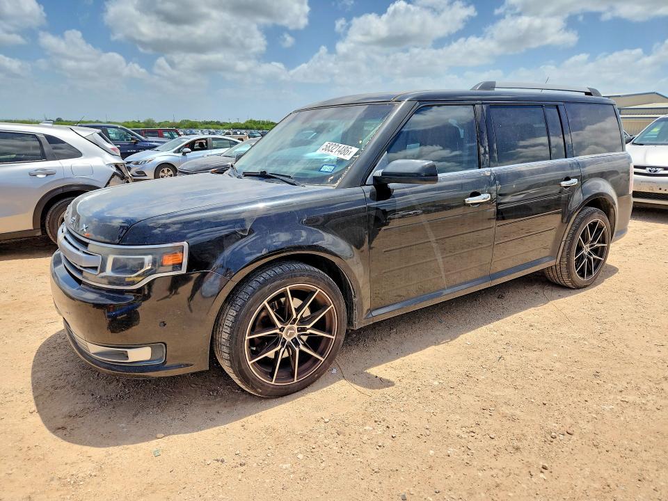FORD FLEX 2014 with VIN 2FMGK5D82EBD34389 - Photo from auction