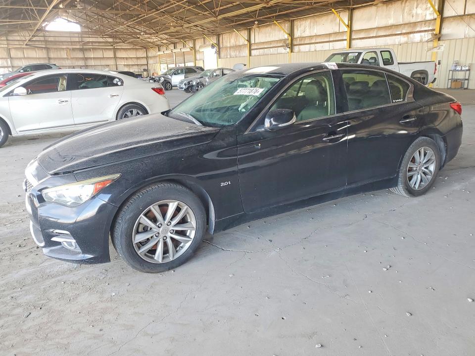 INFINITI Q50 2016 with VIN JN1CV7AP0GM200272 - Photo from auction
