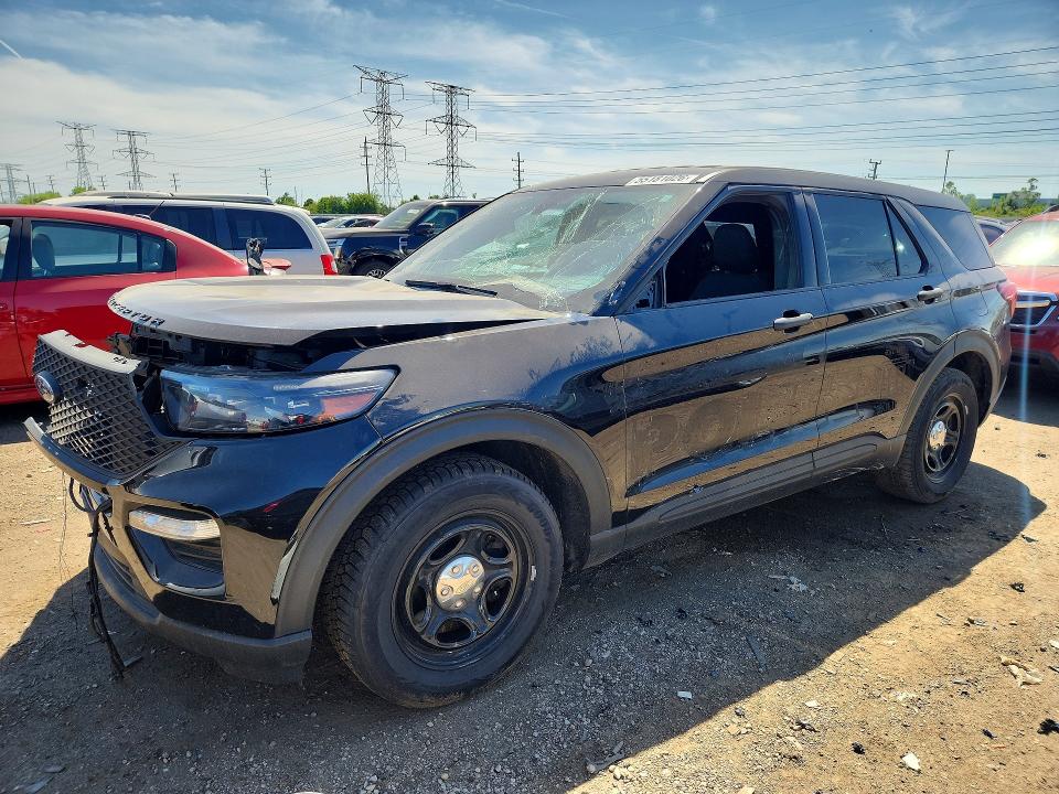 FORD EXPLORER 2022 with VIN 1FM5K8AC1NGB76945 - Photo from auction