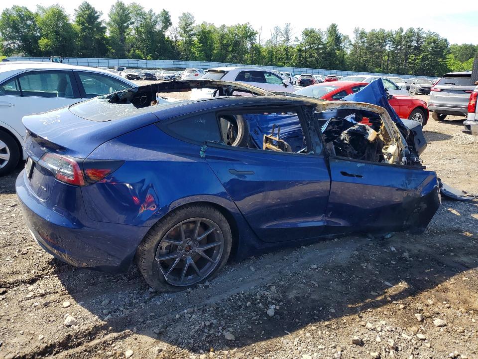 Photo 3 from auction – 2021 TESLA MODEL 3 with VIN 5YJ3E1EB4MF858190