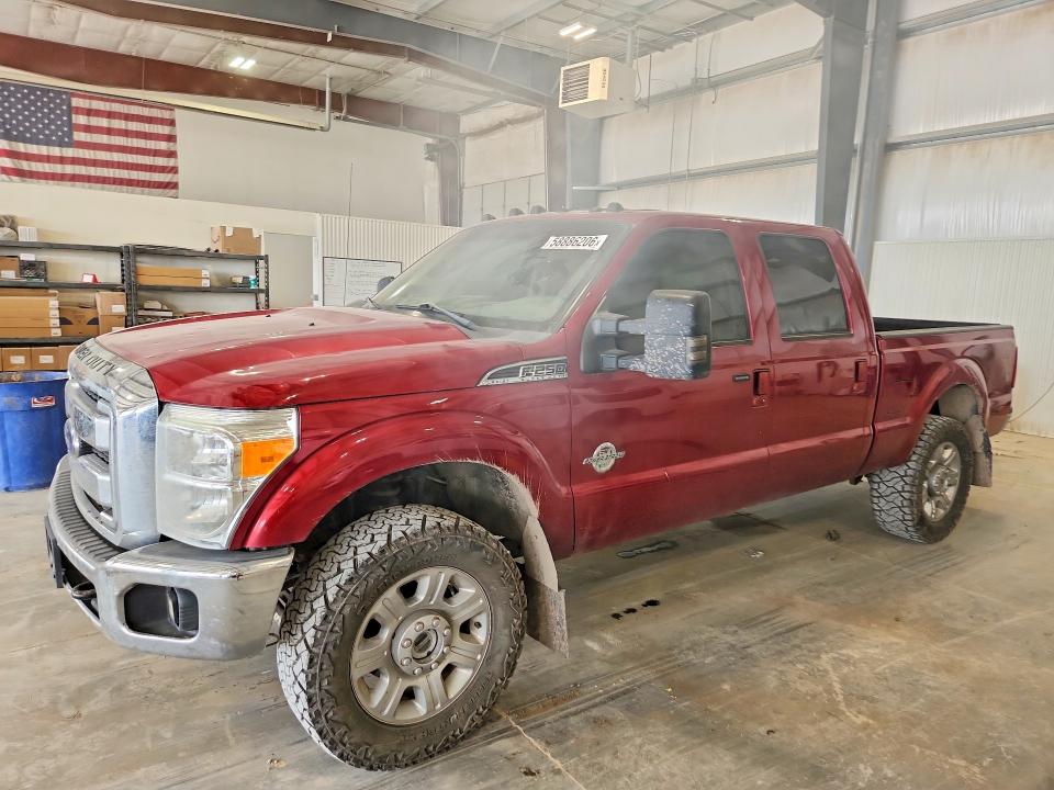 FORD F250 2014 with VIN 1FT7W2BT3EEA53639 - Photo from auction