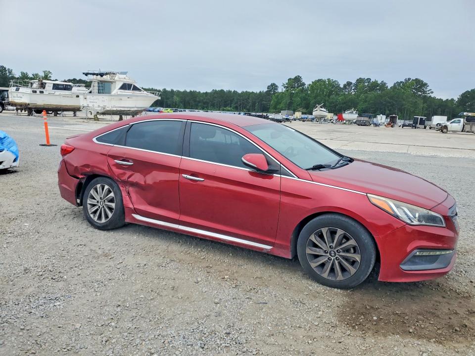 Photo 4 from auction – 2015 HYUNDAI SONATA with VIN 5NPE34AF8FH217279