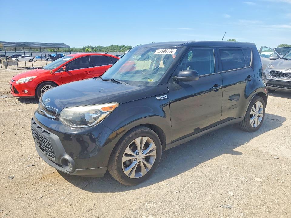 KIA SOUL 2015 مع رقم تعريف المركبة KNDJP3A59F7795464 - صورة من المزاد