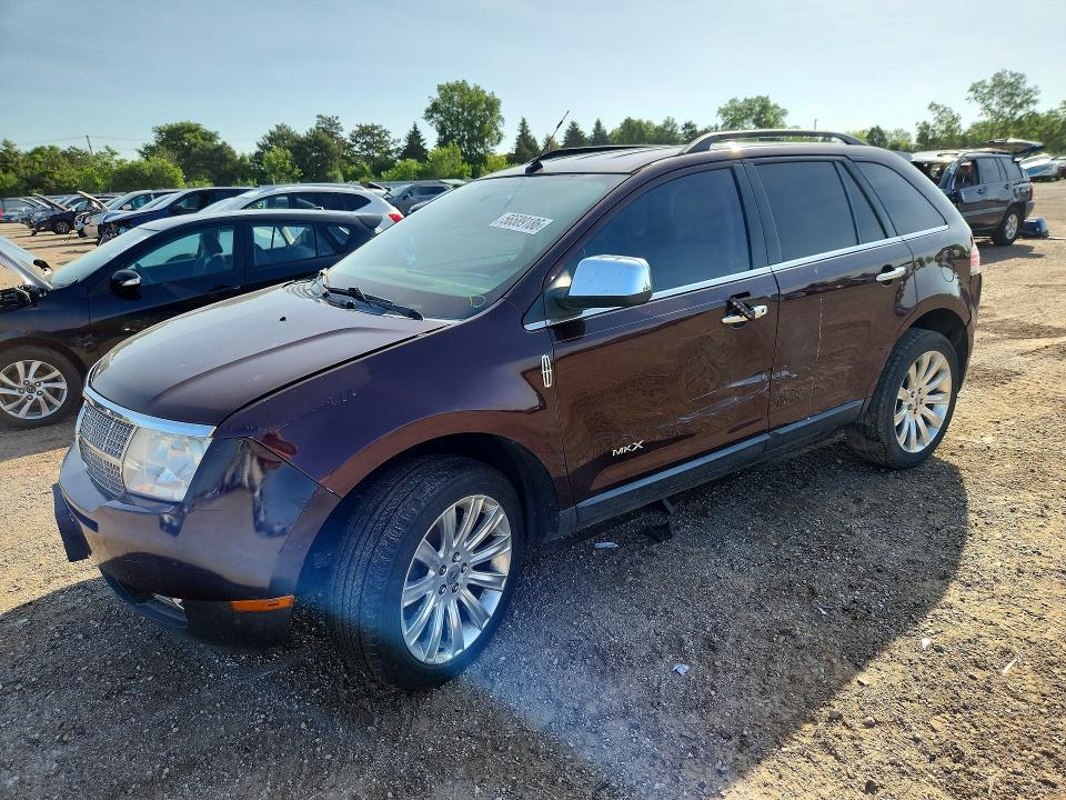 LINCOLN MKX 2010 with VIN 2LMDJ6JCXABJ23248 - Photo from auction