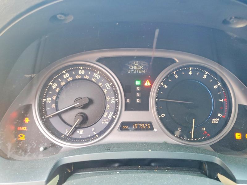 Photo 9 from auction – 2008 LEXUS IS with VIN JTHBK262885060905