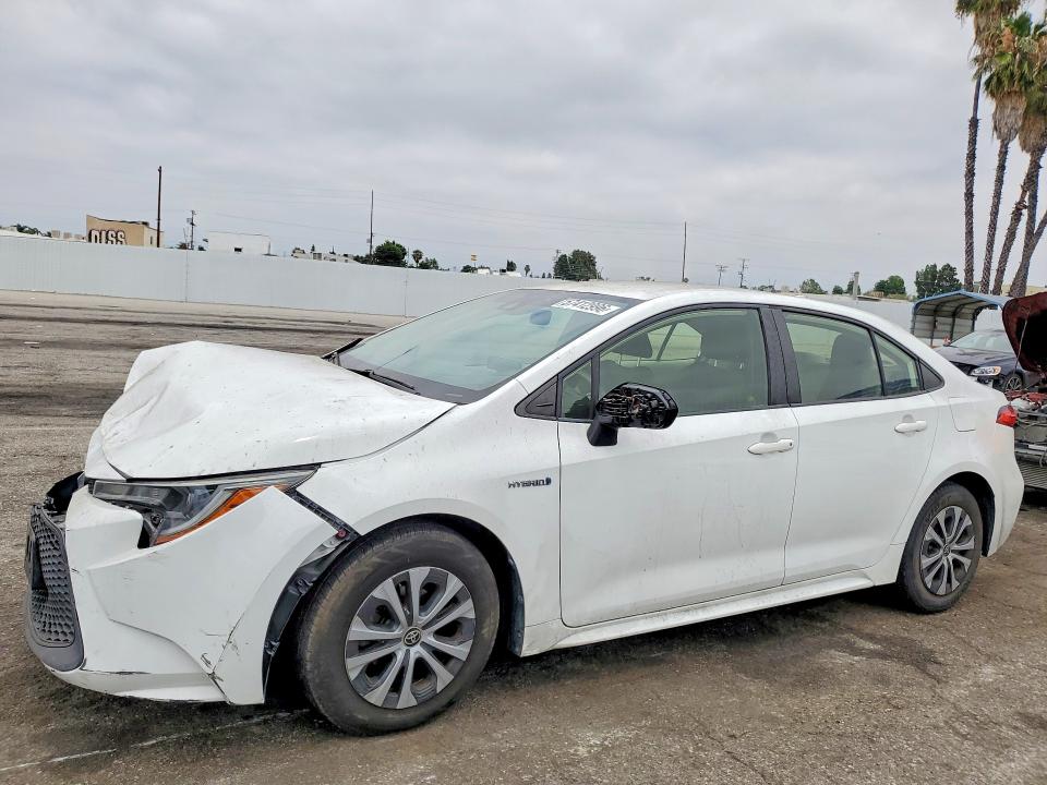 TOYOTA COROLLA 2020 with VIN JTDEBRBE7LJ005076 - Photo from auction
