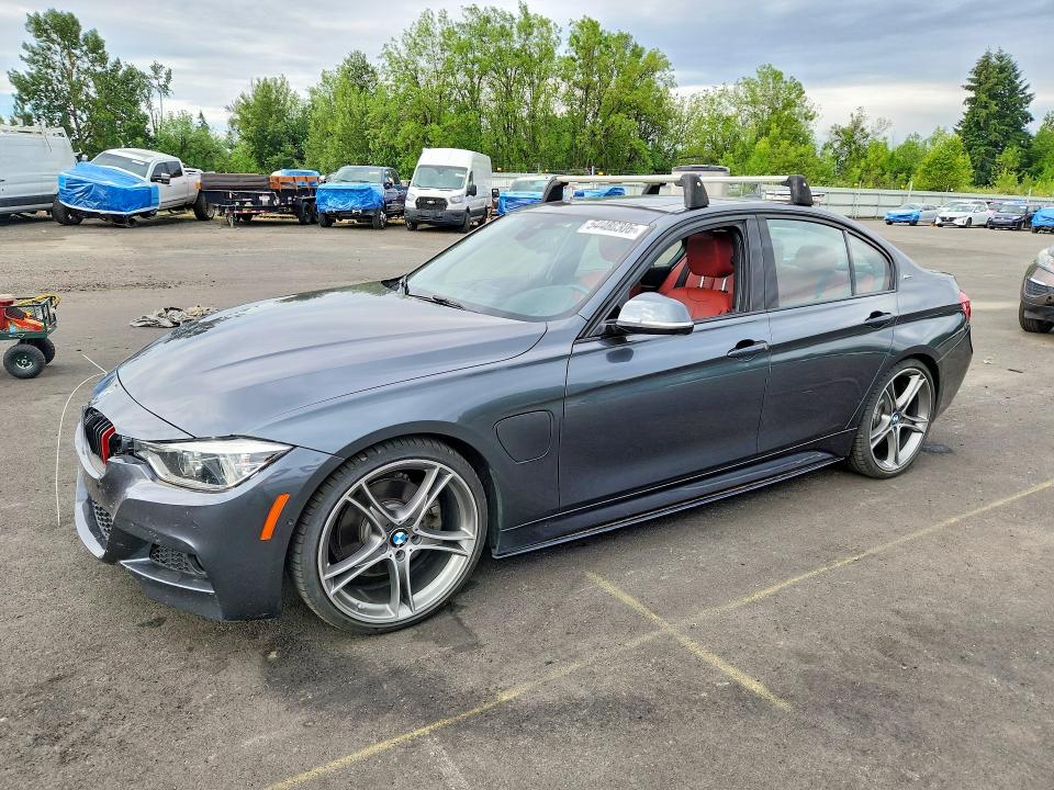 BMW 330E 2017 with VIN WBA8E1C53HK895384 - Photo from auction