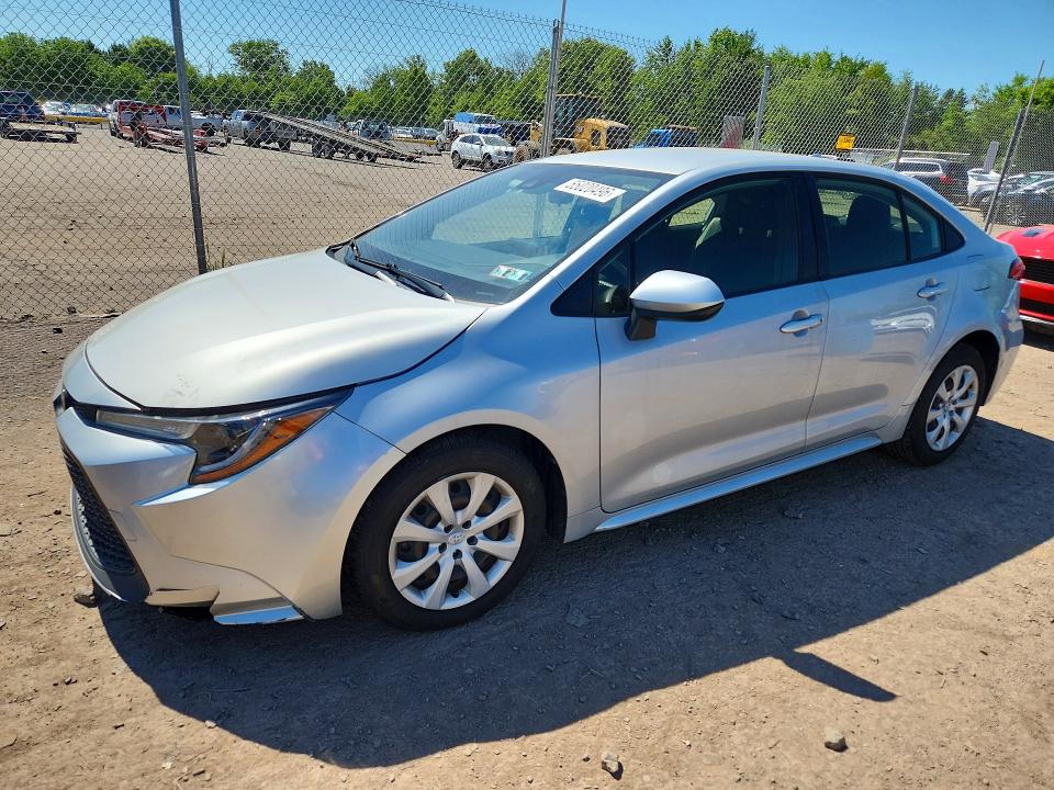 TOYOTA COROLLA 2021 with VIN JTDEPMAE4MJ154181 - Photo from auction