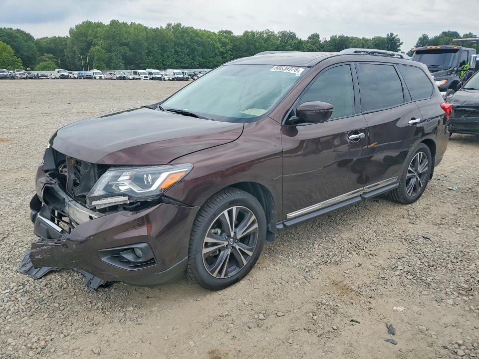 NISSAN PATHFINDER 2020 with VIN 5N1DR2DN9LC609790 - Photo from auction