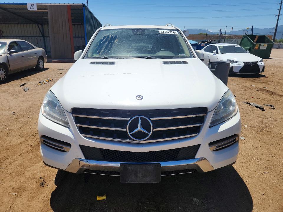 Photo 5 from auction – 2015 MERCEDES-BENZ ML with VIN 4JGDA5HB3FA495892