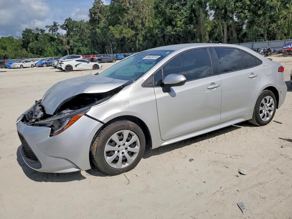 TOYOTA COROLLA 2021 with VIN 5YFEPMAE1MP206717 - Photo from auction