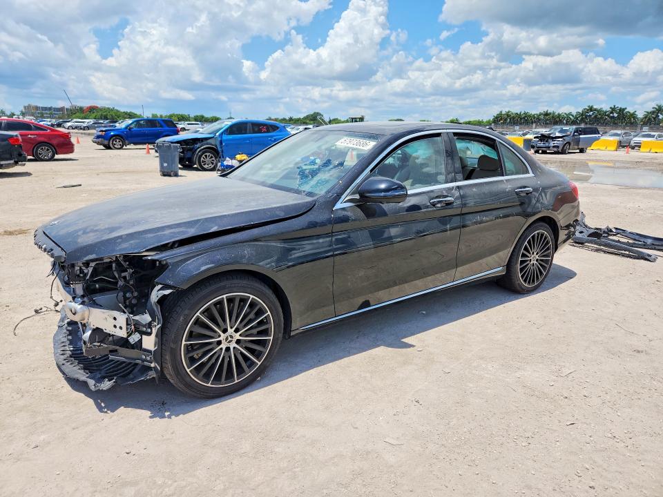 Photo 1 from auction – 2020 MERCEDES-BENZ C with VIN WDDWF8DB0LR562019