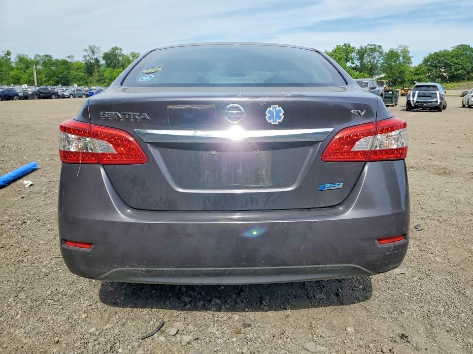 Photo 6 from auction – 2014 NISSAN SENTRA with VIN 3N1AB7AP8EL666751