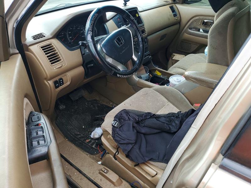 Фото 8 с аукциона – 2003 HONDA PILOT с VIN 2HKYF18123H562901
