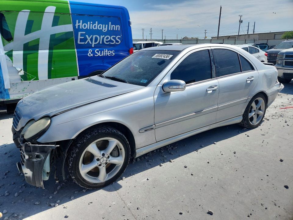 MERCEDES-BENZ C 2005 with VIN WDBRF40J95F595875 - Photo from auction