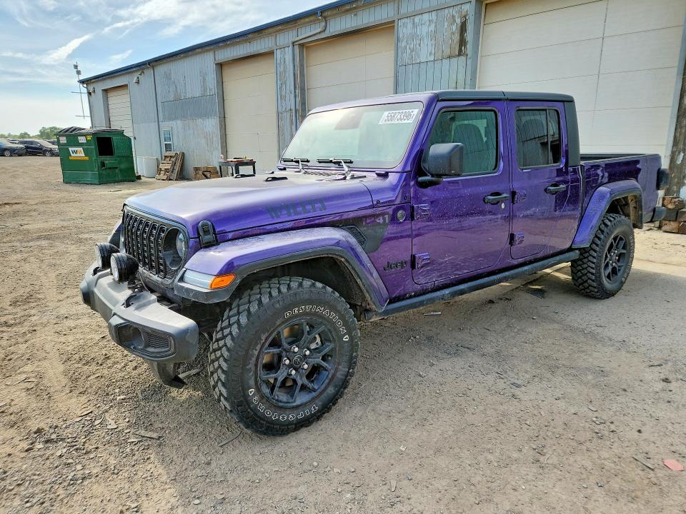 JEEP GLADIATOR 2026 with VIN 1C6PJTAG3TL156911 - Photo from auction