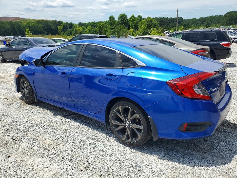 صورة رقم 2 من المزاد - 2020 HONDA CIVIC مع VIN 19XFC2F80LE014129