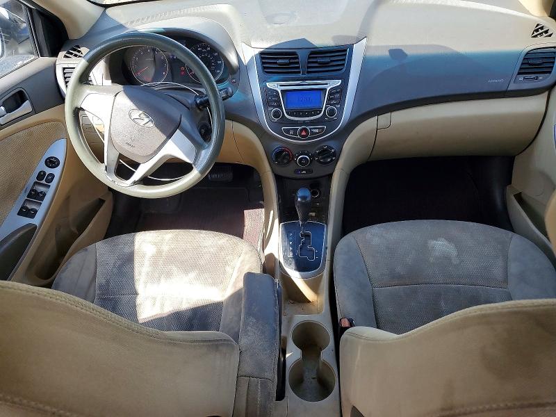 Photo 8 from auction – 2013 HYUNDAI ACCENT with VIN KMHCT4AE9DU566206
